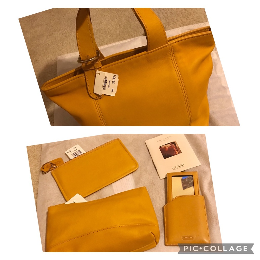 Vintage COACH Waverly Bag & Access. - MY VERY OWN collection! LOVE THEM AGAIN!